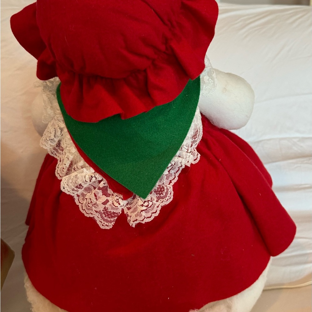 Christmas Vintage Mrs. Claus Large Light Up Figure - Picture 8 of 13